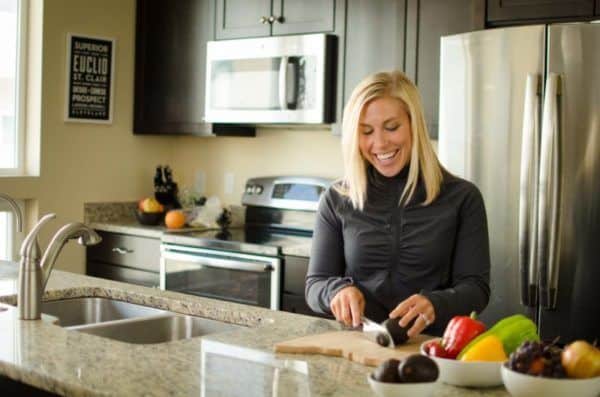 Health Warrior protein bar with dark chocolate.